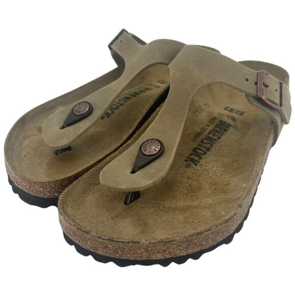 Birkenstock Women's Tabacco Gizeh Sandals / Size 6 - Picture 1 of 6